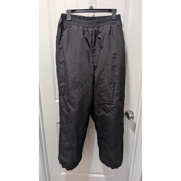 Vintage Columbia Men’s Black Snow Pants Outdoor Chore Winter Size L - Picture 1 of 5